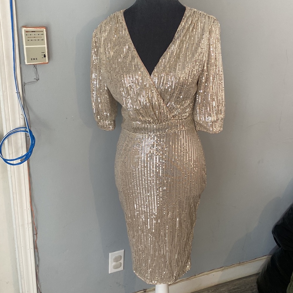 - Feditch sequin cocktail dress